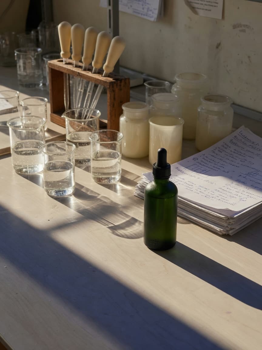Skincare image made in McLeuker Studio