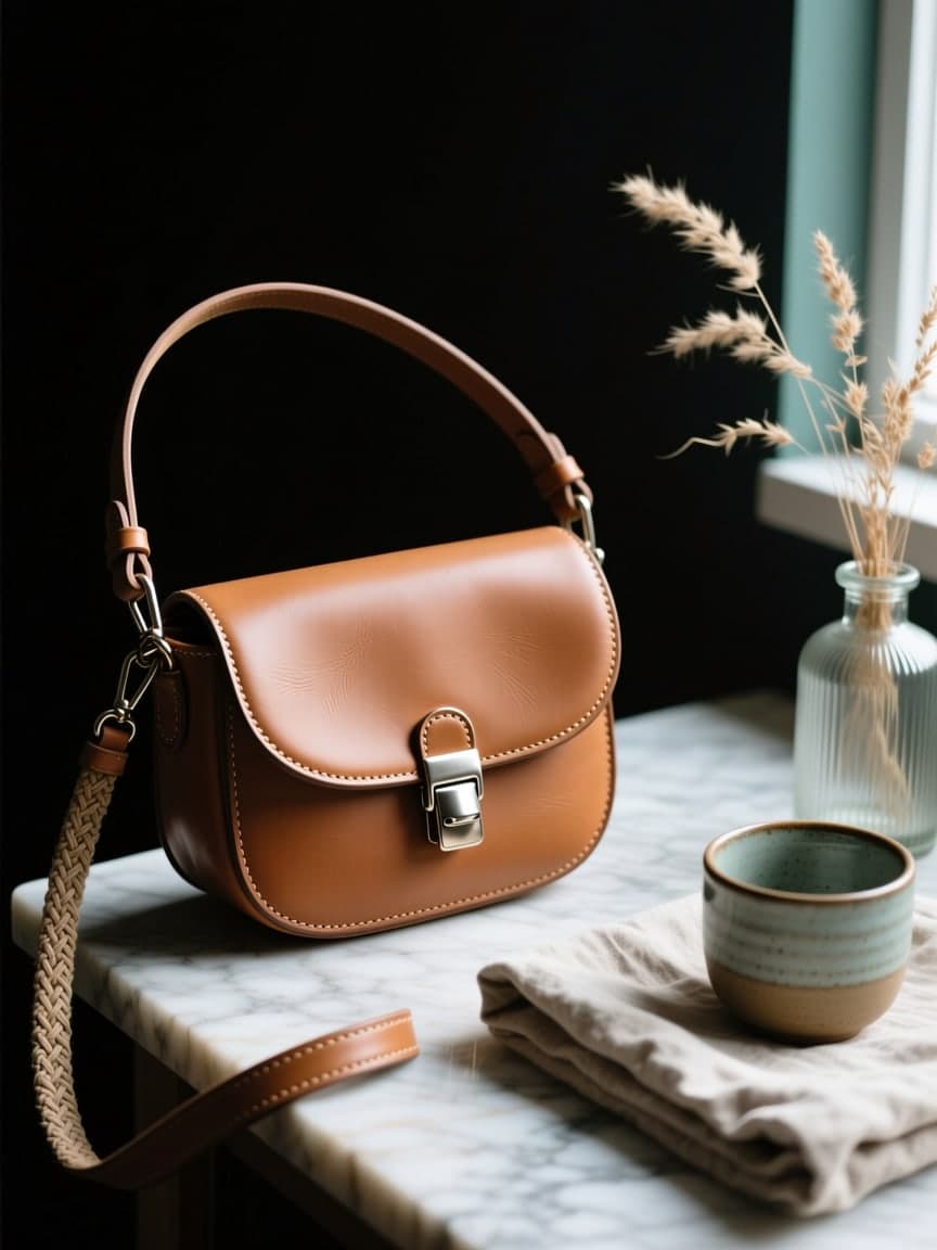 Styled still life - campaign image 3 of four, rendered from one product photograph