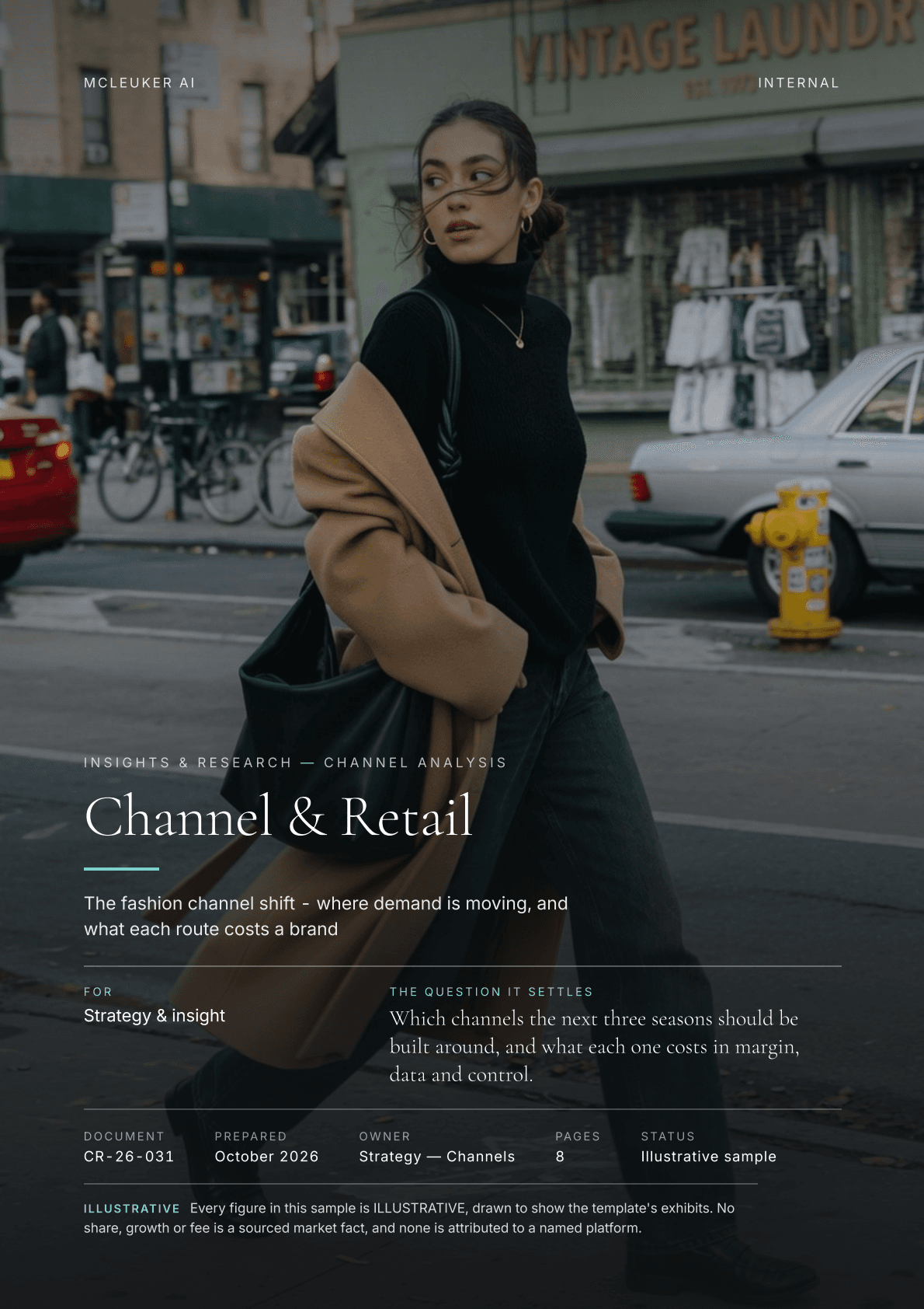 First page of Channel & Retail, a PDF the platform produced