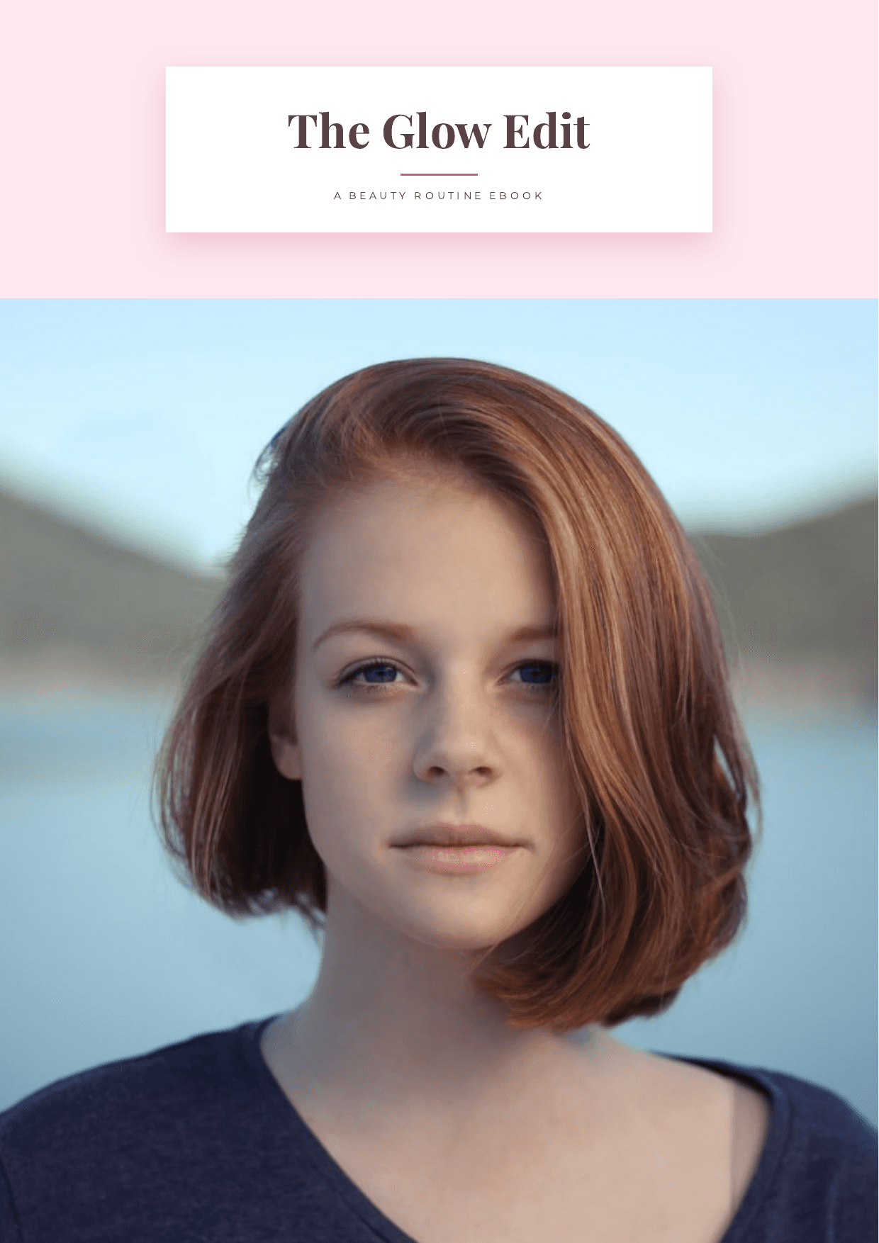First page of The Glow Edit - Blush eBook, a PDF the platform produced