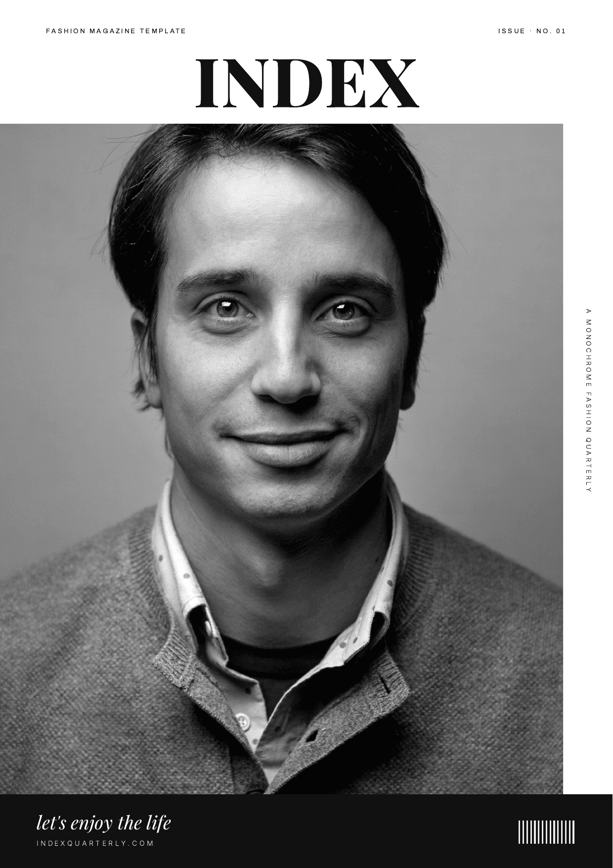 Index Quarterly - Monochrome Magazine, a portfolio produced by McLeuker AI