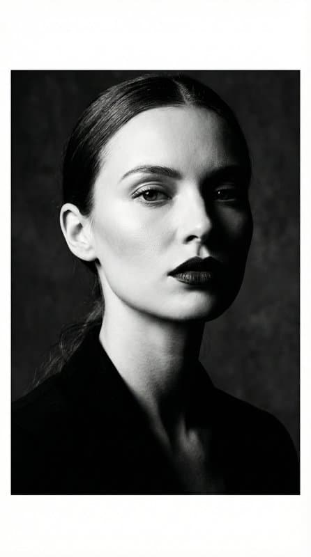 Beauty editorial photograph