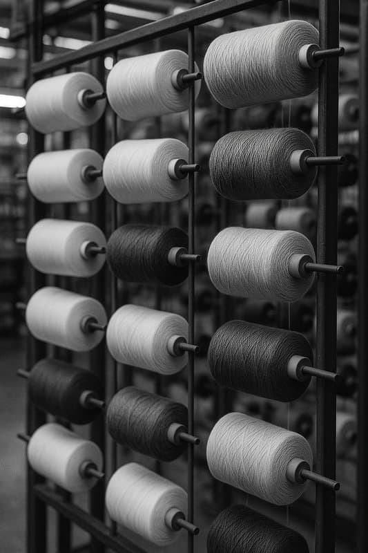 Textile editorial photograph