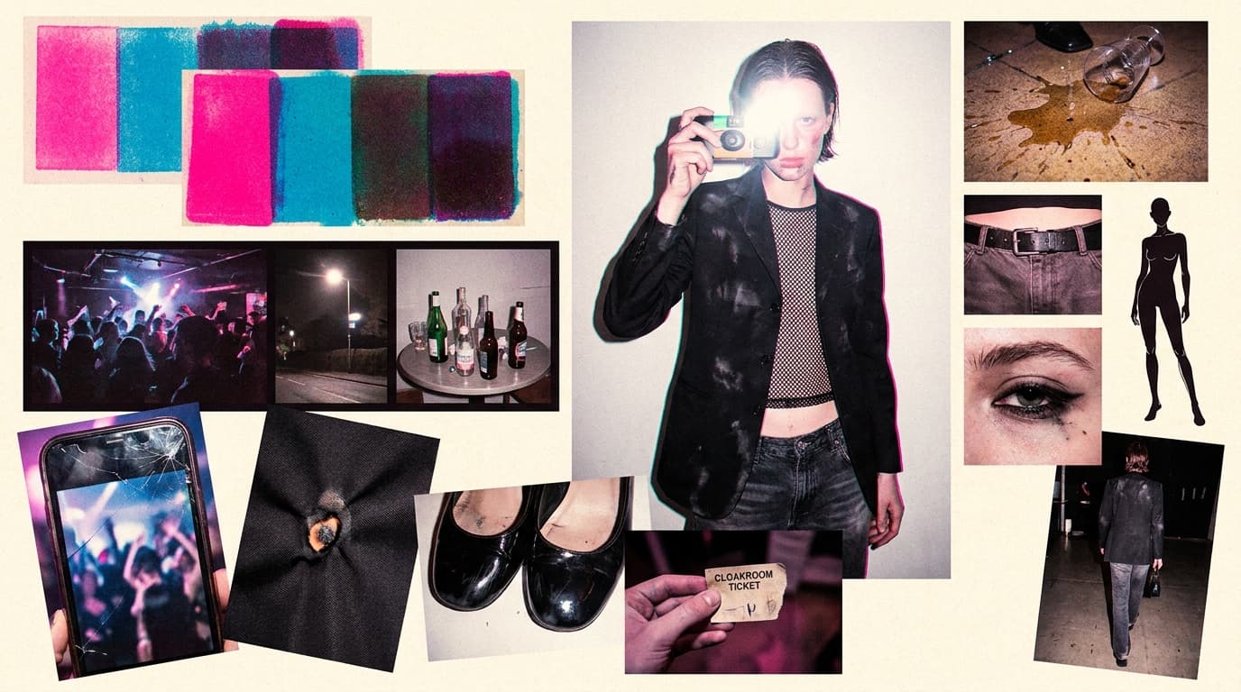 Terminal Velocity - moodboard generated by McLeuker AI