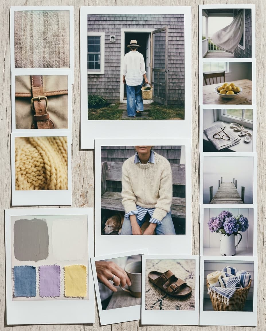Sunday Long - moodboard generated by McLeuker AI