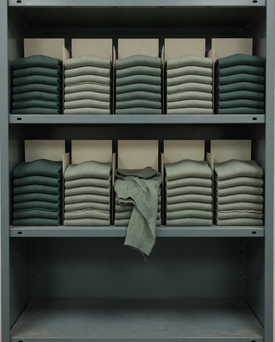 A product wall grid, a retail-commerce frame rendered by McLeuker AI