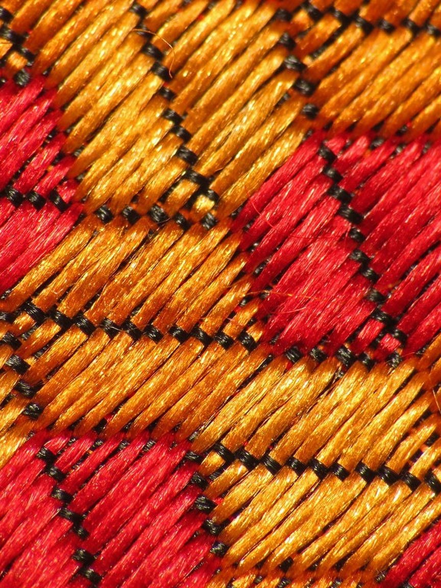 Setting the direction — palette and fabric textures