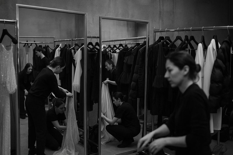 Fashion atelier workspace